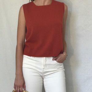 Wool Sleeveless Top